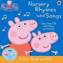 Peppa Pig Nursery Rhymes and Song Picture Book and CD