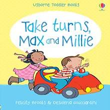 Take turns, Max and Millie